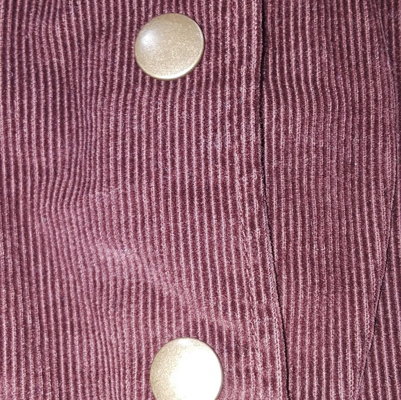 Corduroy button skirt - Picture 3 of 4